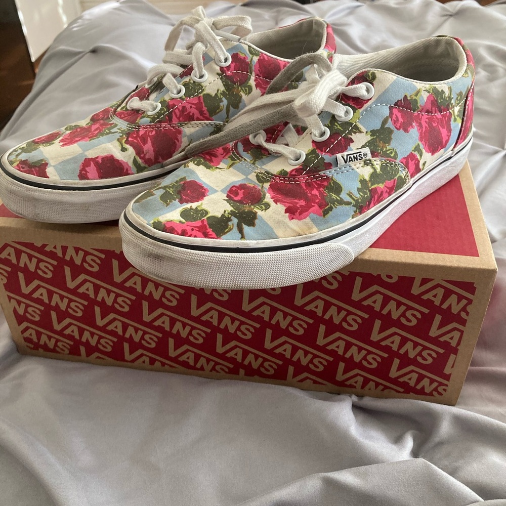 Garden floral women’s Vans